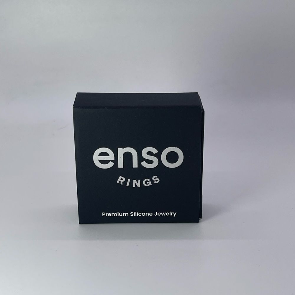 NIB Enso Rings ELEMENTS CLASSIC THIN SILICONE RING - PEARL size 4 - Picture 5 of 7